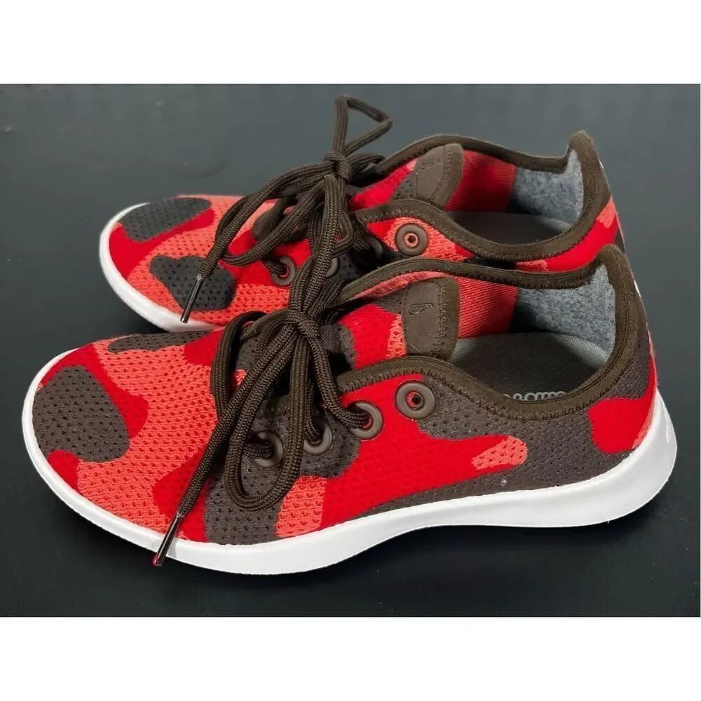 Allbirds Tree Runners TR Bloom Coral Red Running Sneaker